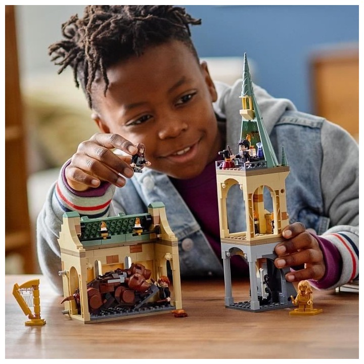 LEGO 76387 Harry Potter™ Poudlard : rencontre avec Touffu, Jeu de Co