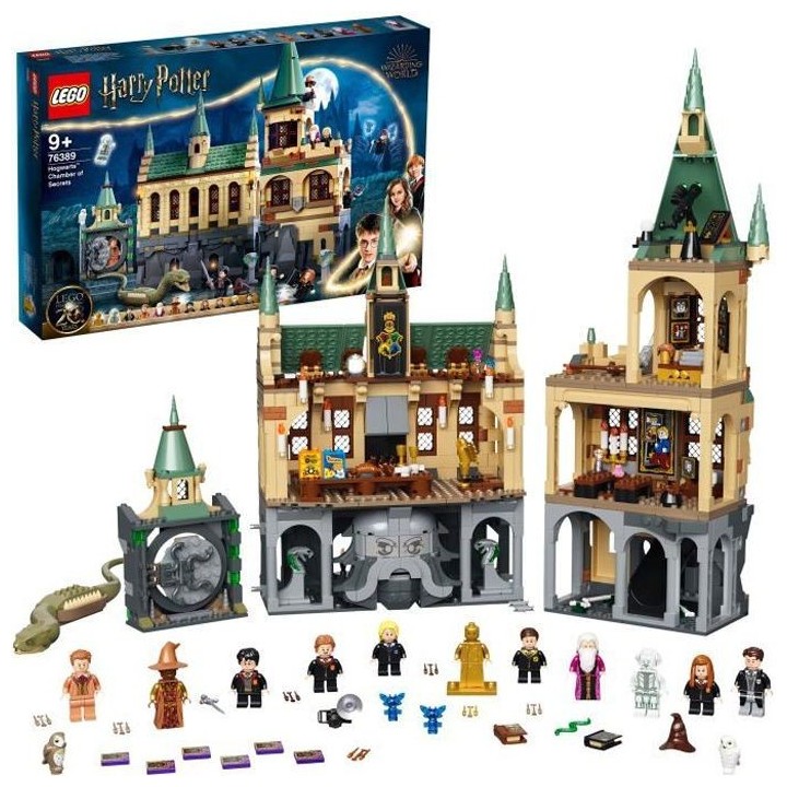 LEGO 76389 Harry Potter™ La Chambre des Secrets de Poudlard Jouet Ch