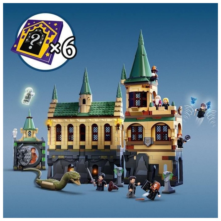 LEGO 76389 Harry Potter™ La Chambre des Secrets de Poudlard Jouet Ch