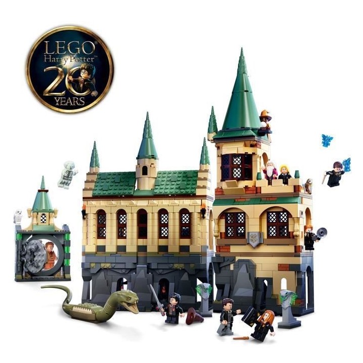 LEGO 76389 Harry Potter™ La Chambre des Secrets de Poudlard Jouet Ch