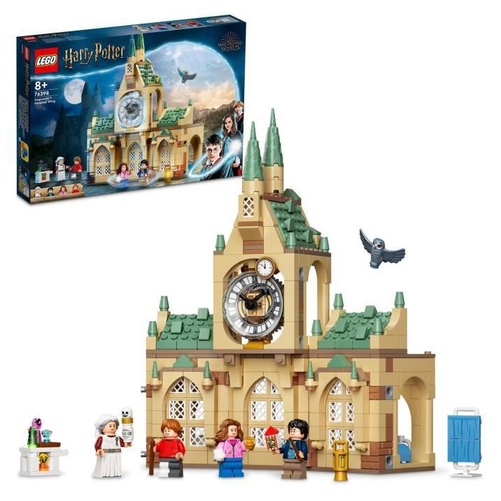 LEGO 76398 Harry Potter L'Infirmerie De Poudlard, Château et Tour de