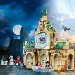 LEGO 76398 Harry Potter L'Infirmerie De Poudlard, Château et Tour de l'Horloge, Prisonnier d'Azkaban, Avec Ron Weasley