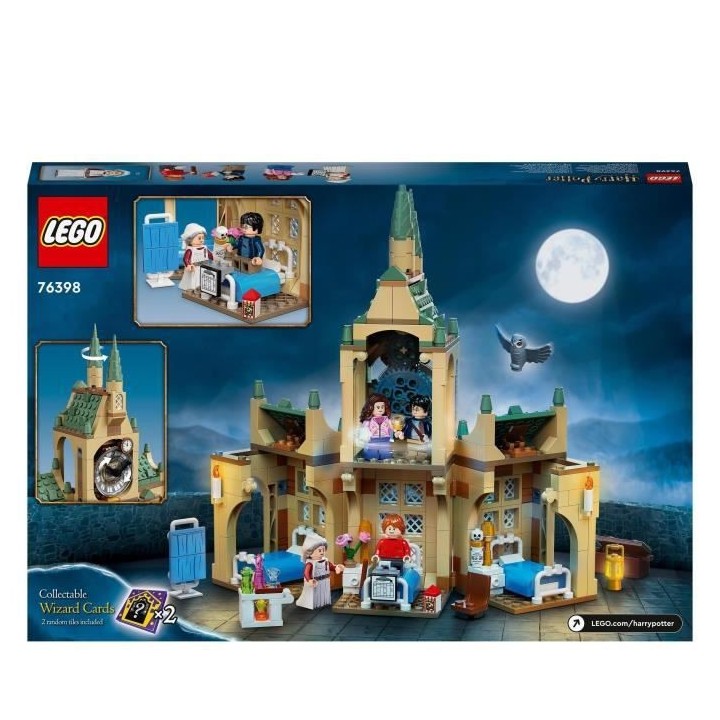 LEGO 76398 Harry Potter L'Infirmerie De Poudlard, Château et Tour de