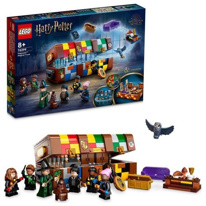 LEGO 76399 Harry Potter La Malle Magique De Poudlard, Idée de Cadeau,