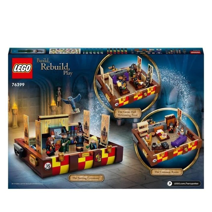 LEGO 76399 Harry Potter La Malle Magique De Poudlard, Idée de Cadeau,