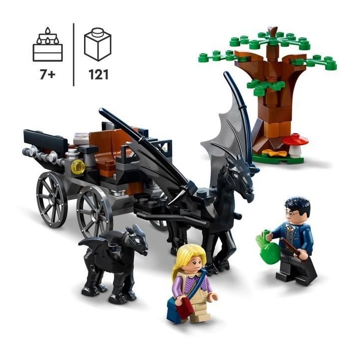 LEGO 76400 Harry Potter La Diligence et les Sombrals de Poudlard, Joue