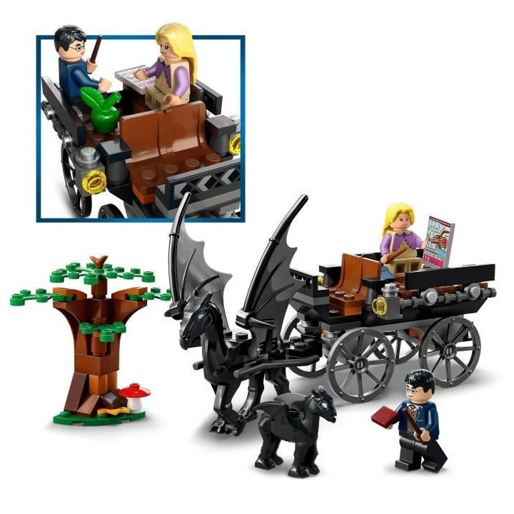 LEGO 76400 Harry Potter La Diligence et les Sombrals de Poudlard, Joue