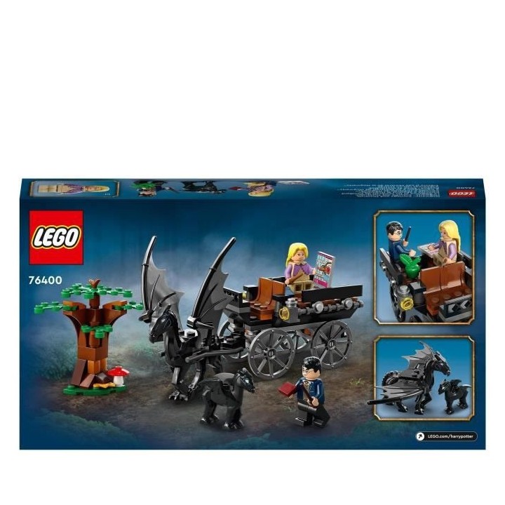 LEGO 76400 Harry Potter La Diligence et les Sombrals de Poudlard, Joue