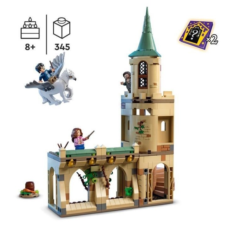 LEGO 76401 Harry Potter La Cour de Poudlard : le Sauvetage de Sirius,