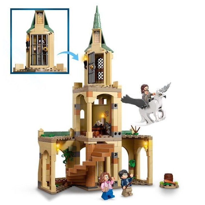 LEGO 76401 Harry Potter La Cour de Poudlard : le Sauvetage de Sirius,