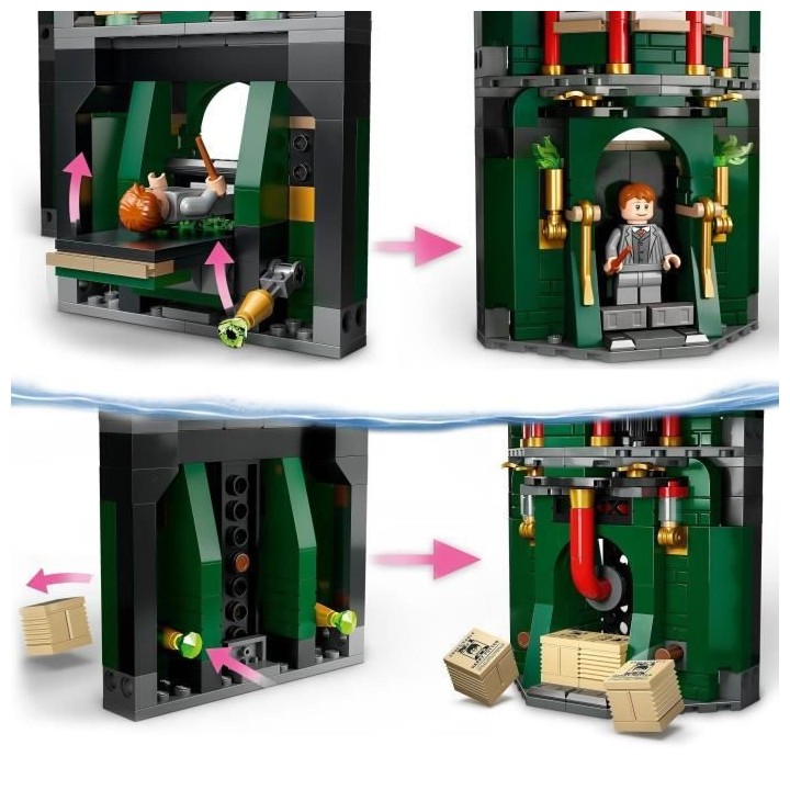 LEGO 76403 Harry Potter Le Ministere de la Magie, 12 Minifigurines et