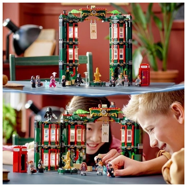 LEGO 76403 Harry Potter Le Ministere de la Magie, 12 Minifigurines et