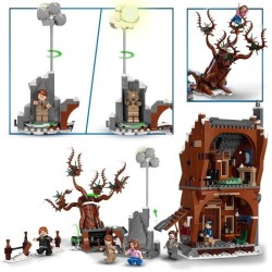 LEGO 76407 Harry Potter La Cabane Hurlante et le Saule Cogneur, Jouet sur Prisonnier d'Azkaban, Set pour Enfants de 9 ans, Cadea