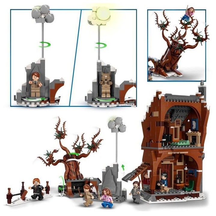 LEGO 76407 Harry Potter La Cabane Hurlante et le Saule Cogneur, Jouet