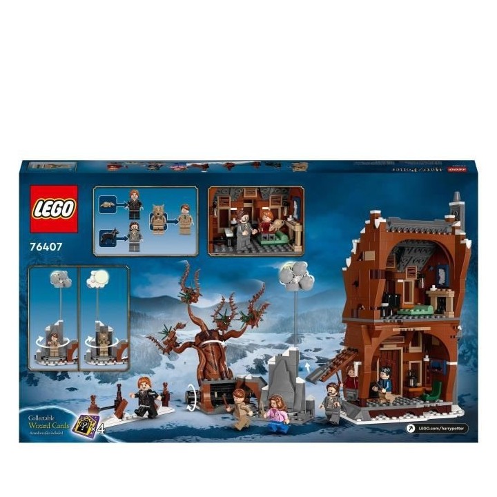 LEGO 76407 Harry Potter La Cabane Hurlante et le Saule Cogneur, Jouet