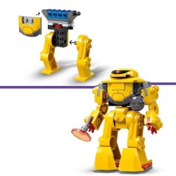 LEGO Buzz l'Éclair de Disney et Pixar 76830 La Poursuite de Zyclops, avec Jouet Robot