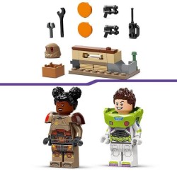 LEGO Buzz l'Éclair de Disney et Pixar 76830 La Poursuite de Zyclops, avec Jouet Robot