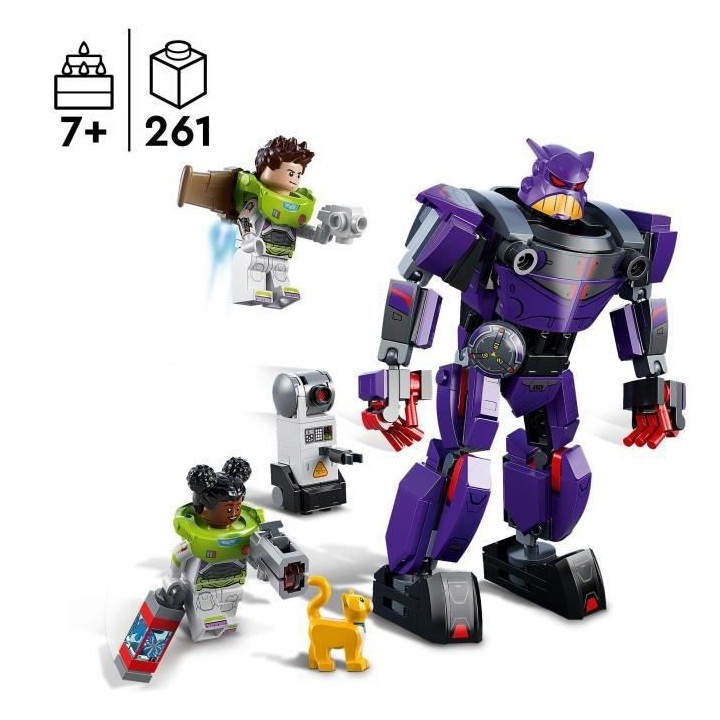 LEGO 76831 Buzz l'Éclair de Disney et Pixar La Bataille de Zurg, avec