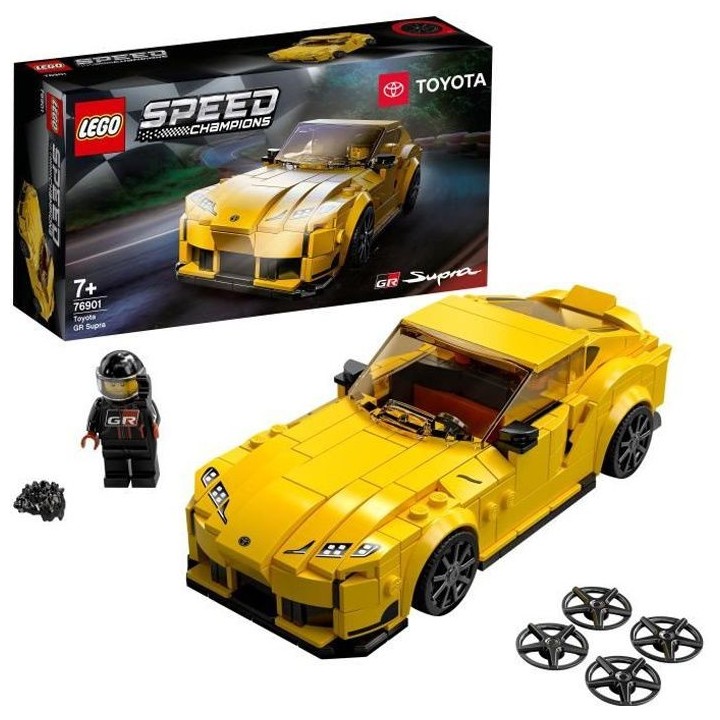 LEGO 76901 Speed Champions Toyota GR Supra – jouet voiture de course