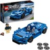 LEGO 76902 Speed Champions McLaren Elva jouet voiture de course, objet de collection pour enfants de 7 ans et plus