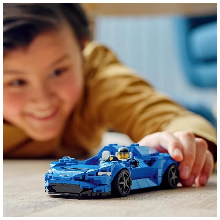 LEGO 76902 Speed Champions McLaren Elva jouet voiture de course, objet