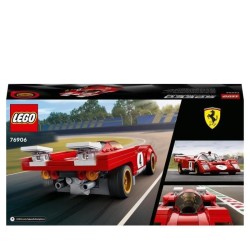 LEGO 76906 Speed Champions 1970 Ferrari 512 M Modele Réduit de Voiture de Course, Jouet de Construction pour Enfants