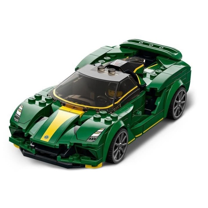 LEGO 76907 Speed Champions Lotus Evija Voiture de Course, Jouet Rédui