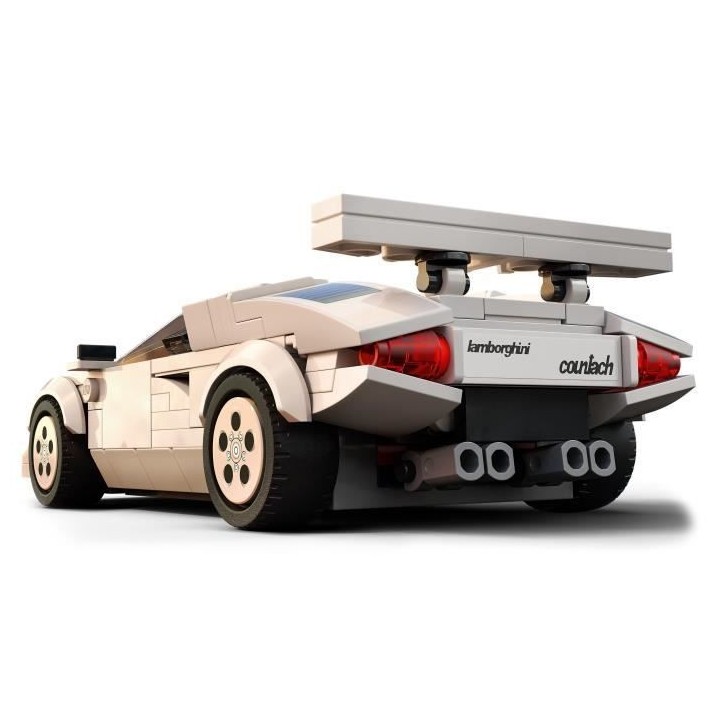 LEGO 76908 Speed Champions Lamborghini Countach, Jouet modele de Voitu