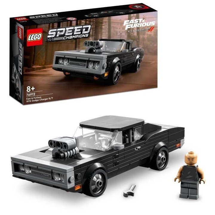 LEGO Speed Champions 76912 Fast & Furious 1970 Dodge Charger R/T, Joue