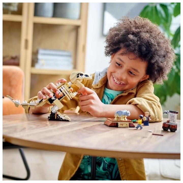 LEGO 76940 Jurassic World L'Exposition du Fossile du T. Rex Dinosaure