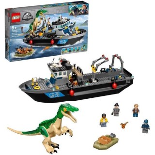 LEGO 76942 Jurassic World L'Évasion en bateau du Baryonyx, Dinosaure