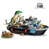 LEGO 76942 Jurassic World L'Évasion en bateau du Baryonyx, Dinosaure Bateau Jouet Enfants des 8 Ans Garçon et Fille