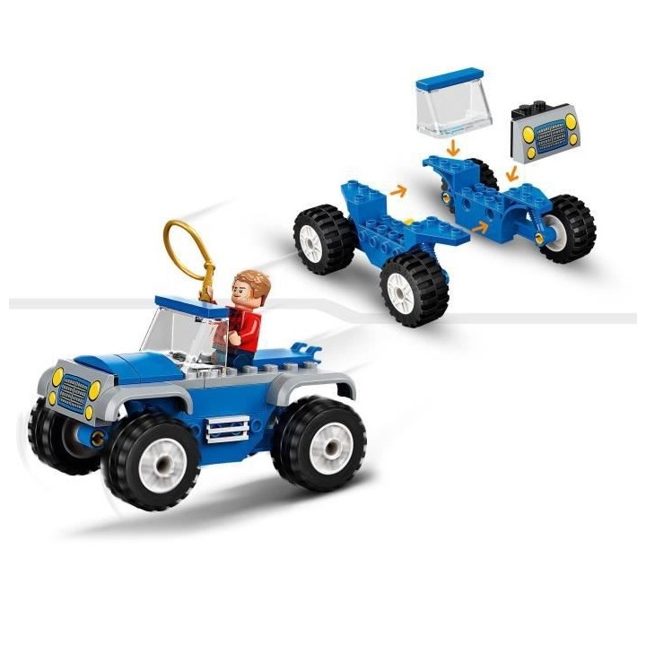 LEGO 76943 Jurassic World La Course-Poursuite du Ptéranodon, Dinosaur