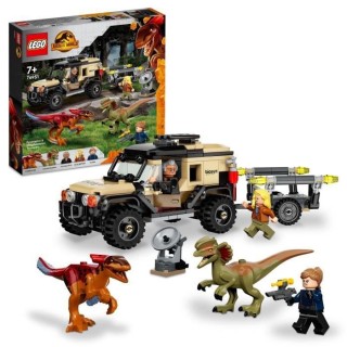 LEGO 76951 Jurassic World Le Transport du Pyroraptor et du Dilophosaur