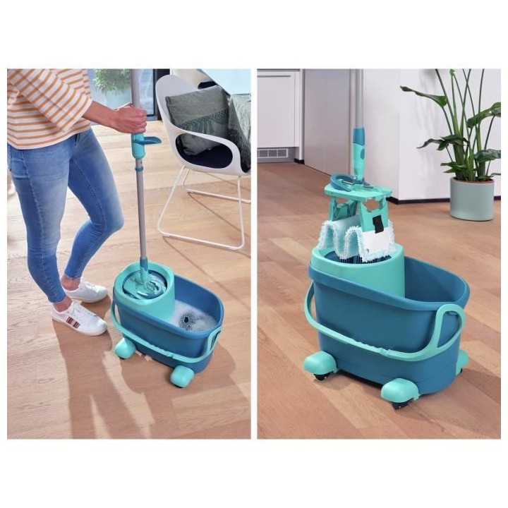 LEIFHEIT Clean Twist M Ergo mobile 52121 Kit de nettoyage sol - Balai