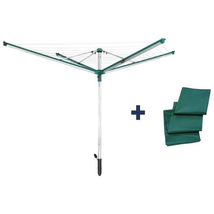 Séchoir parapluie Linomatic 500 Deluxe Cover 82007 Leifheit - Etendoi