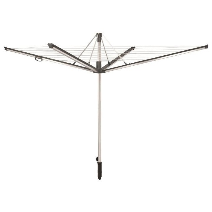 LEIFHEIT 85276 Séchoir parapluie Linomatic 500 Plus, étendoir jardin