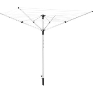 Leifheit 85355 - Séchoir parapluie LinoPush 400 - Etendoir extérieur
