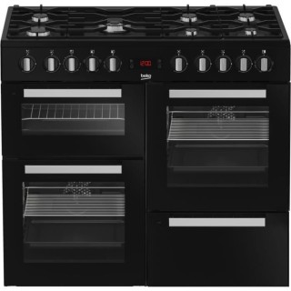 Piano de cuisson électrique BEKO - 6 gaz + 1 wok - 100 cm - PF335325D