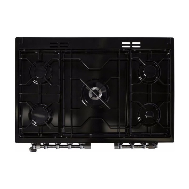 LEISURE CK90F320KG-Piano de cuisson table gaz-5 foyers-5,5kWh-triple c