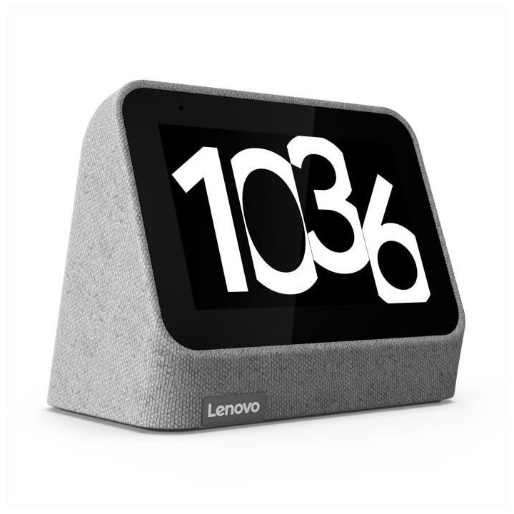 Lenovo Smart Clock V2 Grey - RAM 1 Go + Flash 8 Go - 4 LCD