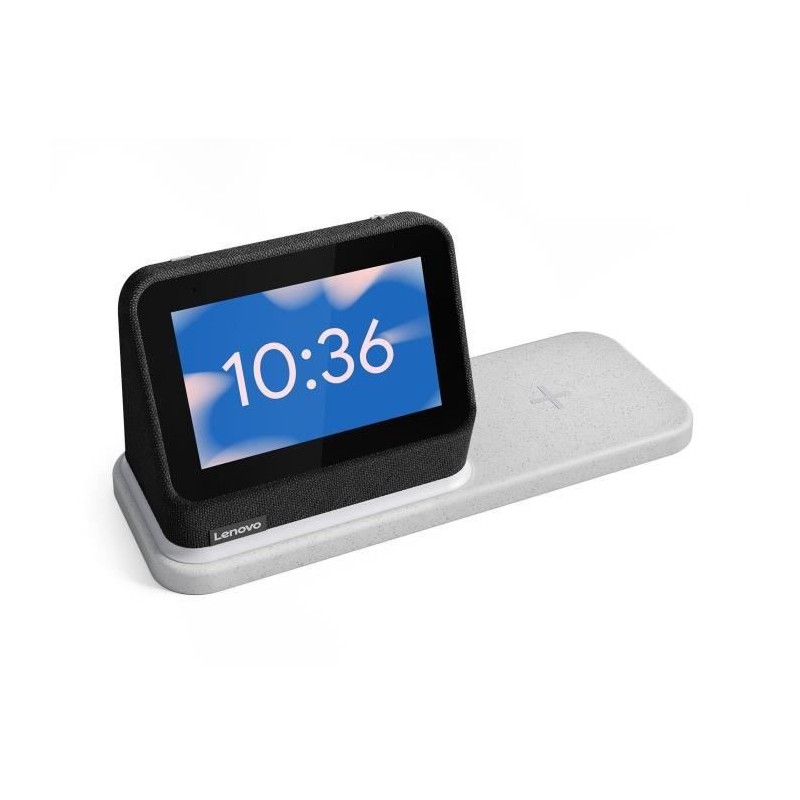 Lenovo Smart Clock Bundle Grey - RAM 1 Go + Flash 8 Go - 4 LCD