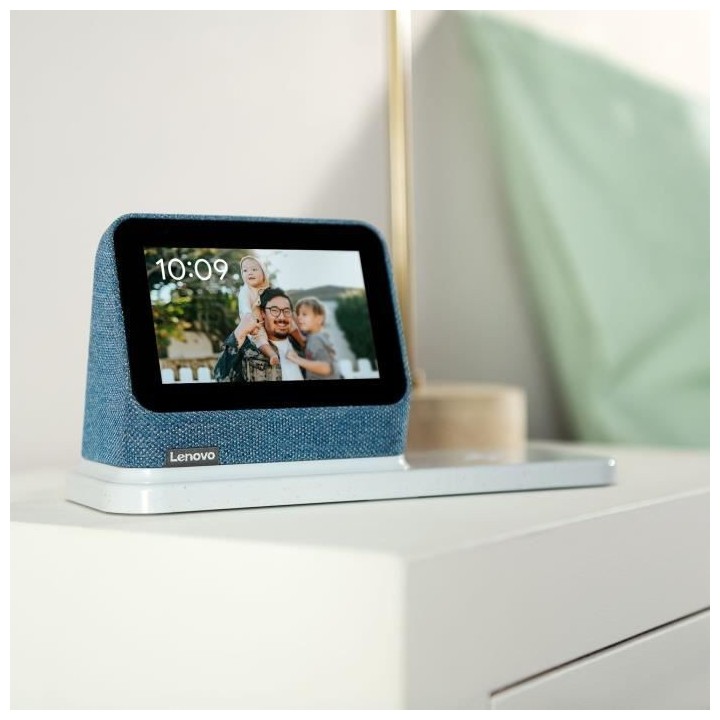 Lenovo Smart Clock Bundle Grey - RAM 1 Go + Flash 8 Go - 4 LCD