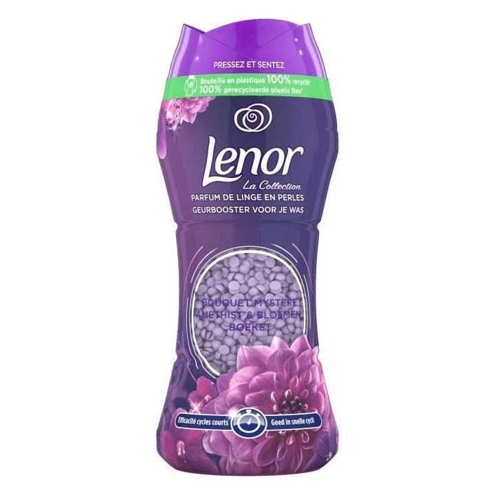 Lenor Parfum de Linge en Perles Bouquet d'Améthyste et de Fleurs 16 d
