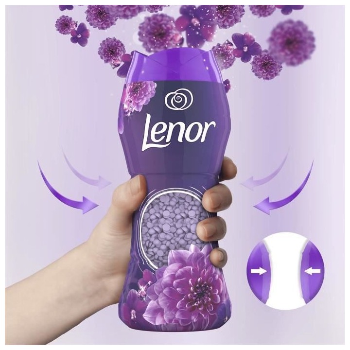 Lenor Parfum de Linge en Perles Bouquet d'Améthyste et de Fleurs 16 d