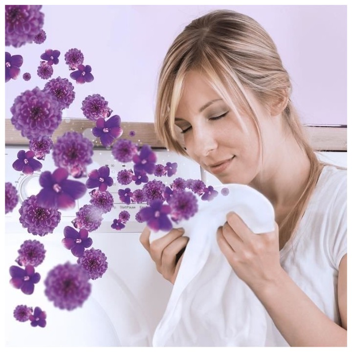 Lenor Parfum de Linge en Perles Bouquet d'Améthyste et de Fleurs 16 d