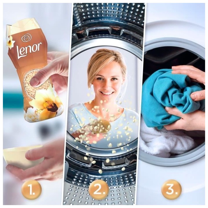 Lenor Parfum de Linge en Perles Souffle Précieux 16 doses - 224 g