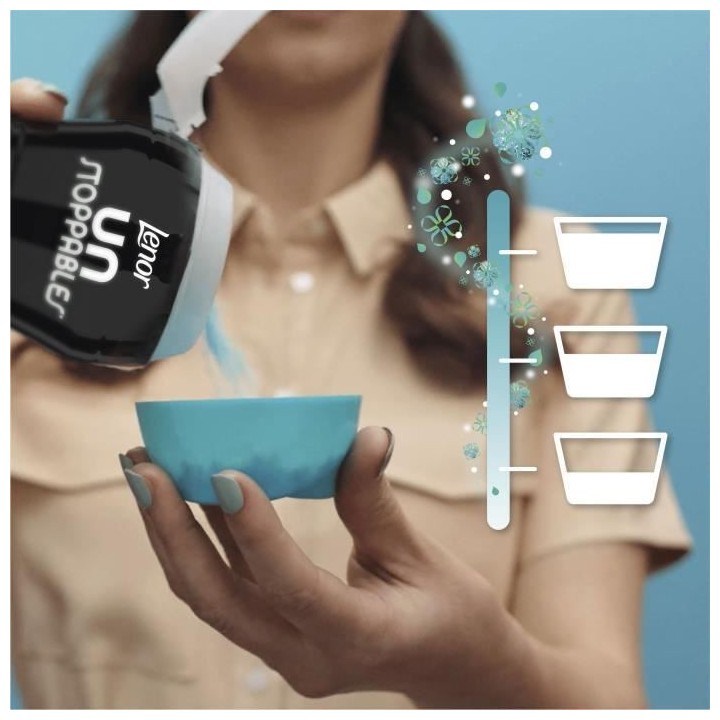 Lenor Unstoppables Aérien Parfum de Linge en Perles 16 doses - 224 g