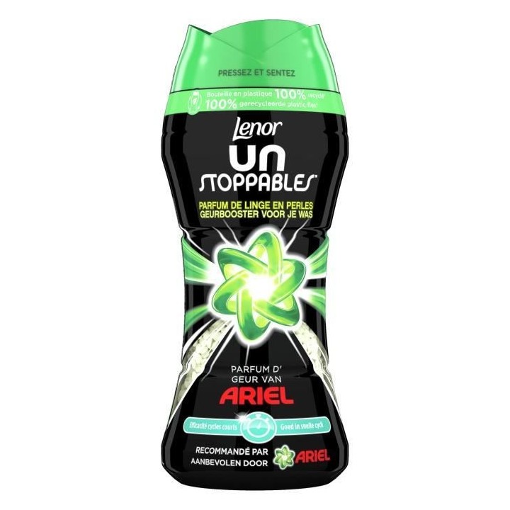 Lenor Unstoppables Ariel Parfum de Linge en Perles 16 doses - 210 g
