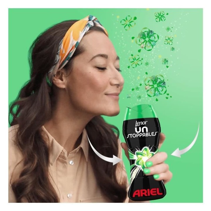 Lenor Unstoppables Ariel Parfum de Linge en Perles 16 doses - 210 g